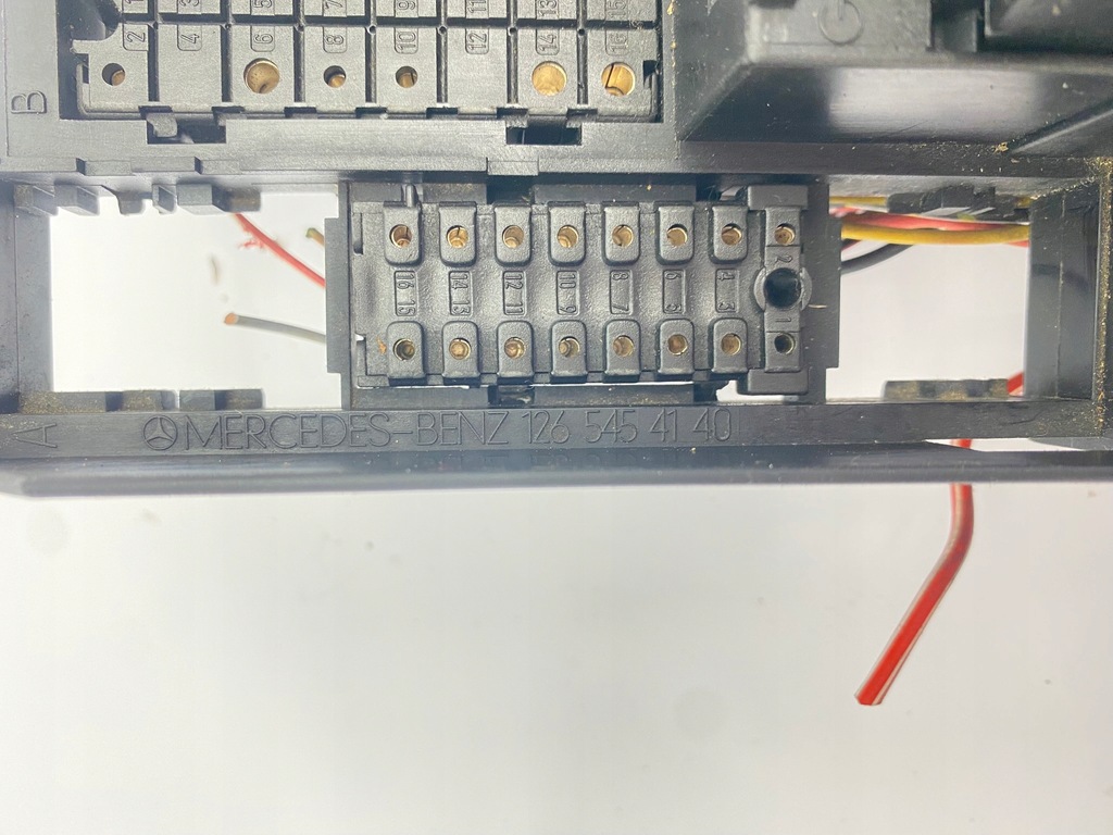 фото №12, Коробка запобіжників mercedes w126 se sel sec 1265454140 1265400750