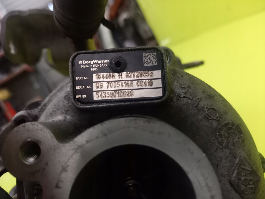 фото №4, Turbo 1.5 dci 54359710028 renault clio iv 14