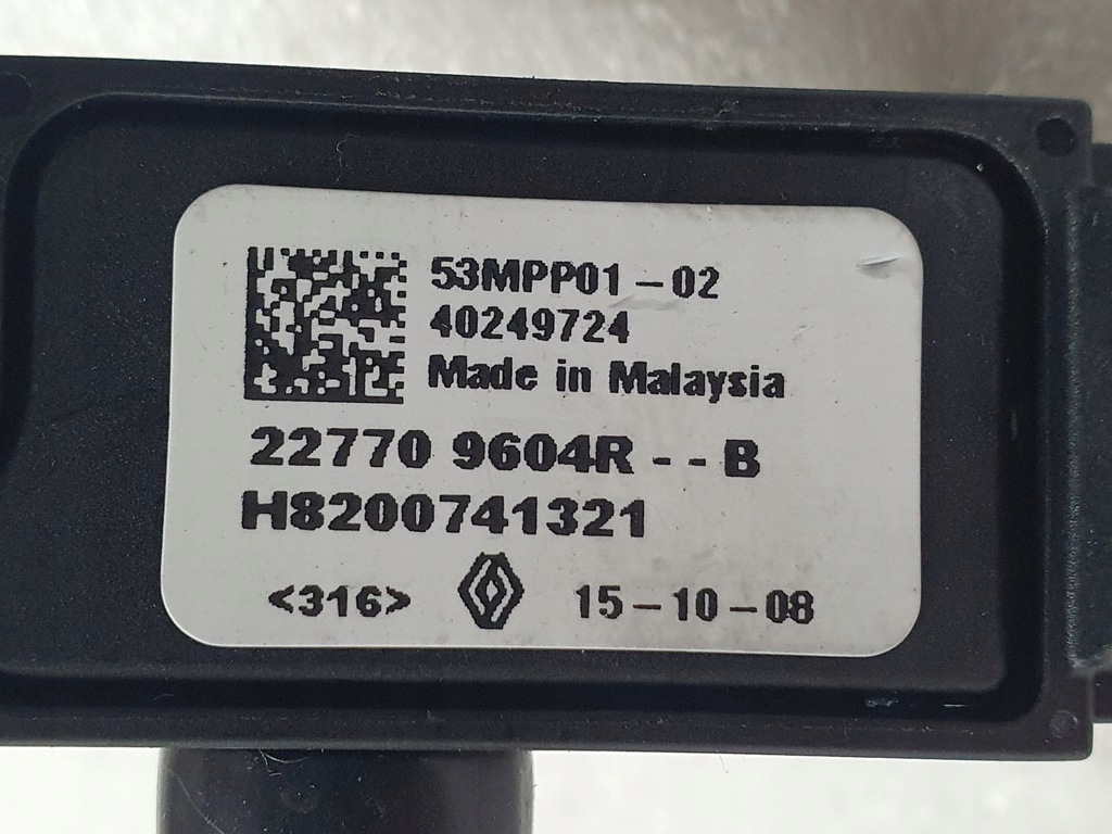 фото №9, Датчик тиску вихлопних газів nissan opel master movano