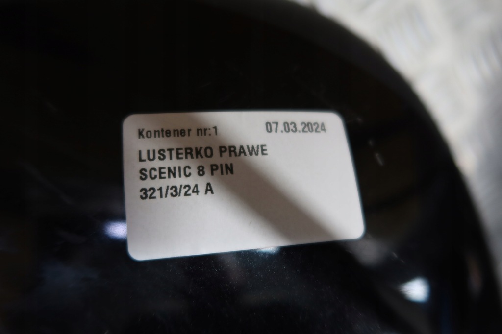 фото №8, Зеркало правое scenic 8pin uszk.