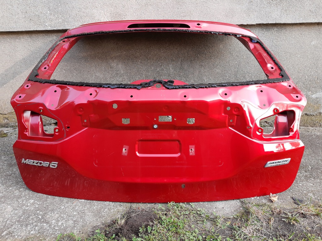 фото №6, Mazda 6 gj кришка багажника багажника kombi