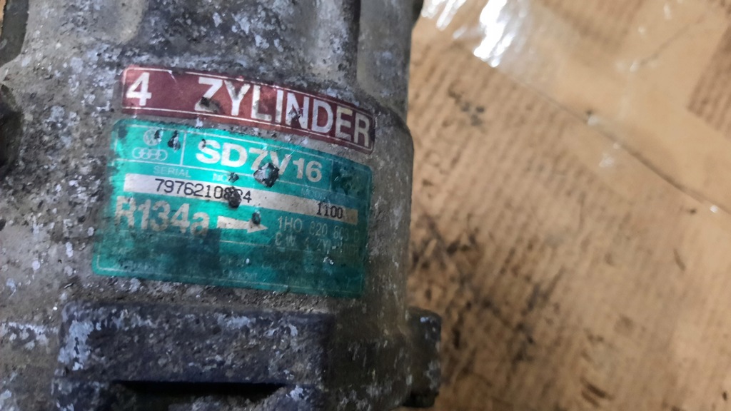 фото №5, Компресор кондиціонера seat ibiza 1.4b 99r