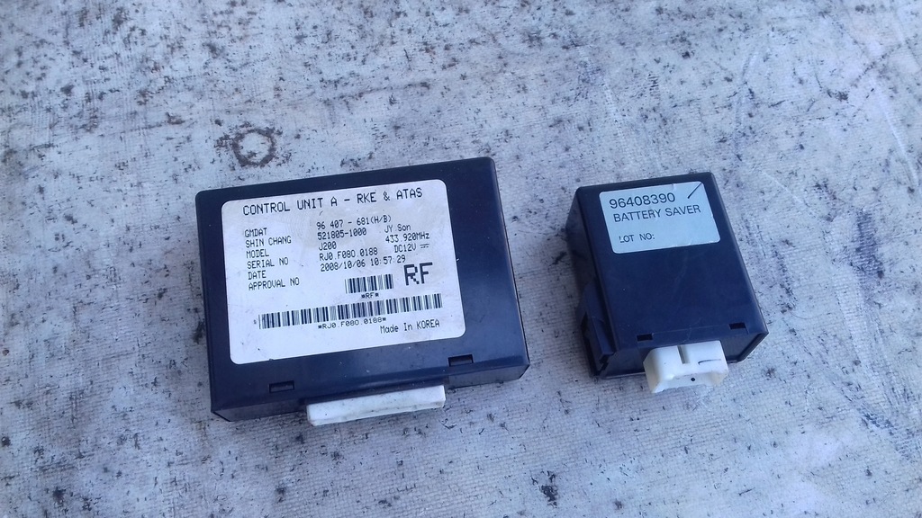 фото №7, Бортовий комп'ютер 96419331 набір імобілайзер chevrolet lacetti nubira iii 1.8 16v 03-