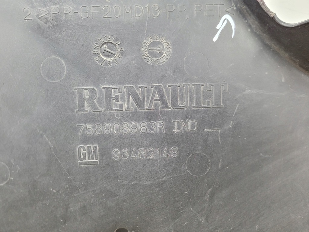 фото №15, Защита плита pod бампер renault trafic iii opel vivaro b nissan nv300