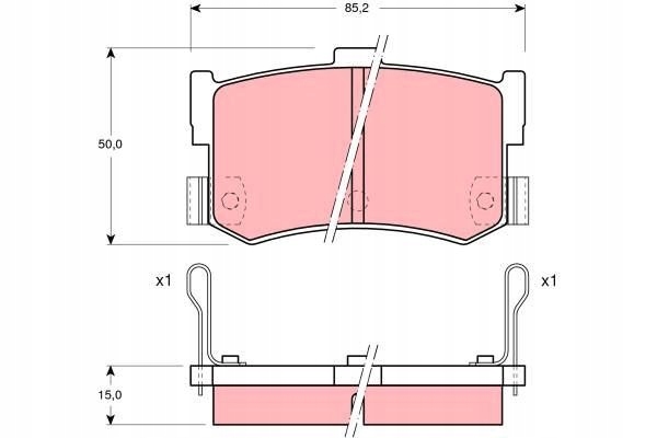 Гальмівна колодка гальмівний комплект . в Україні