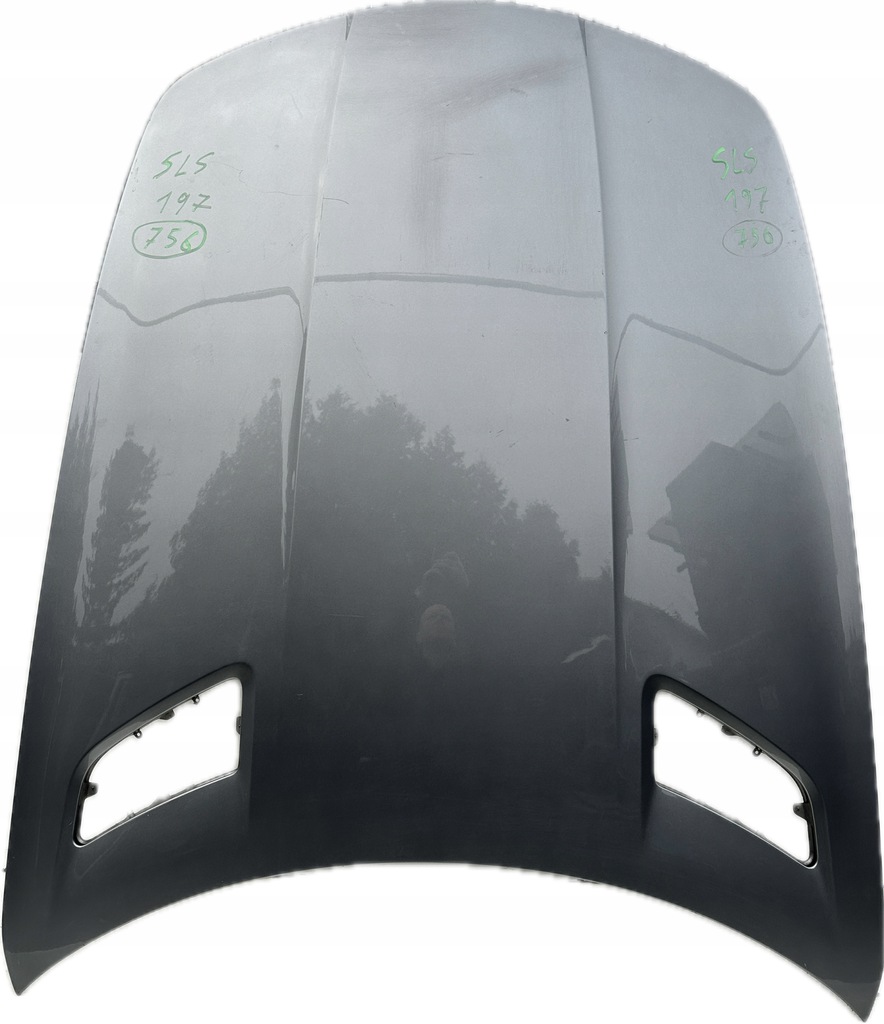 фото №1, Капот amg крышка перед 756 lak mercedes sls w197 оригинал 197003089