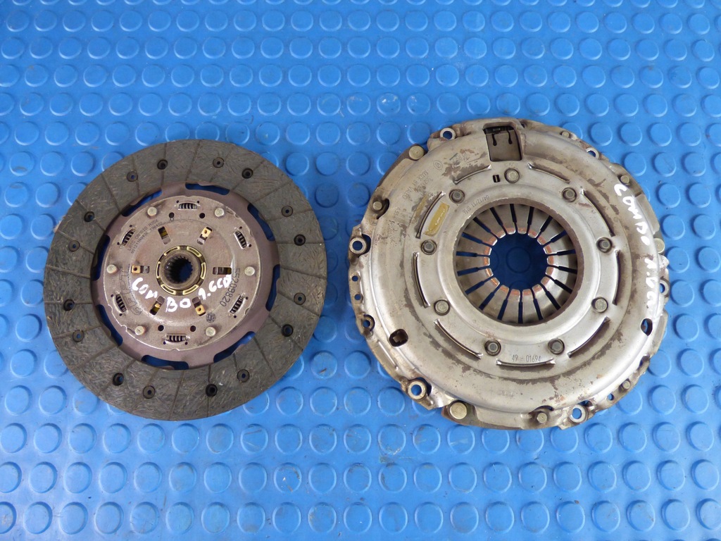 фото №1, Диск притиск 55212656 55209820 combo d 1.6 cdti