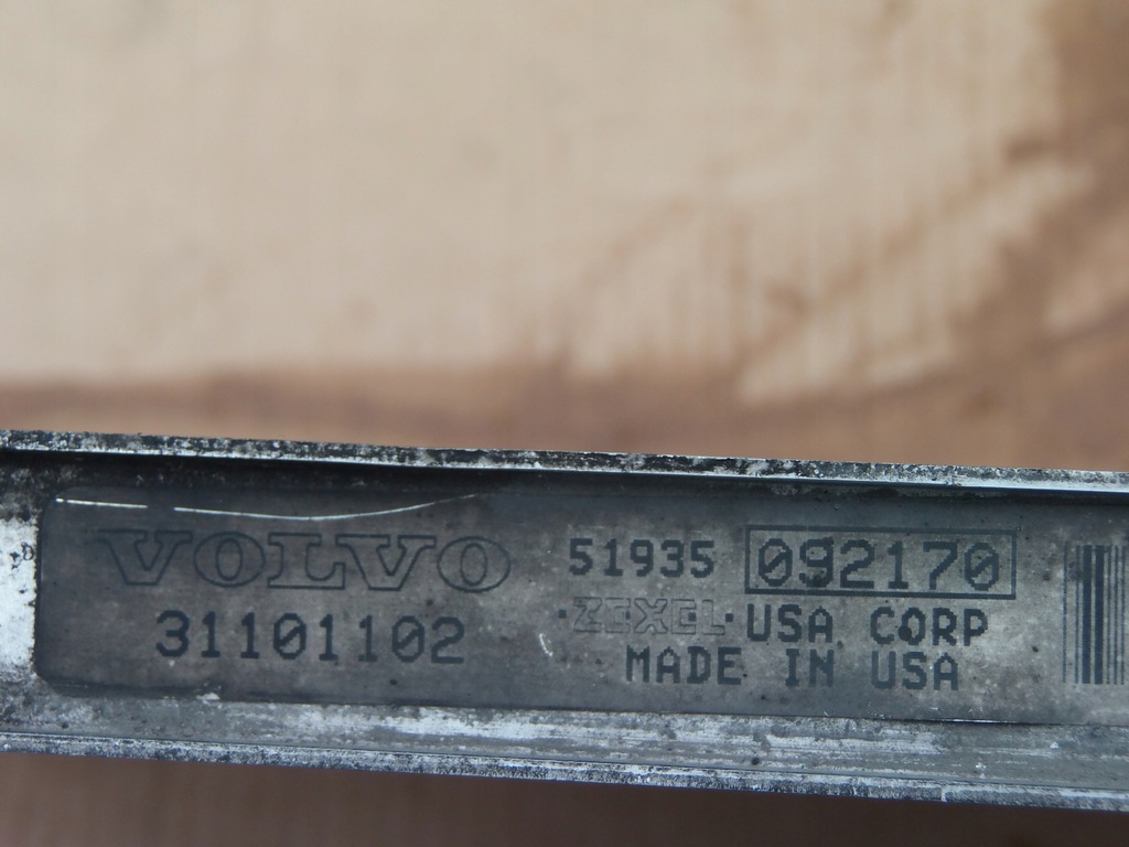 фото №8, Радиатор кондиционера 31101102 volvo v70 ii kombi 2,4 turbo benz