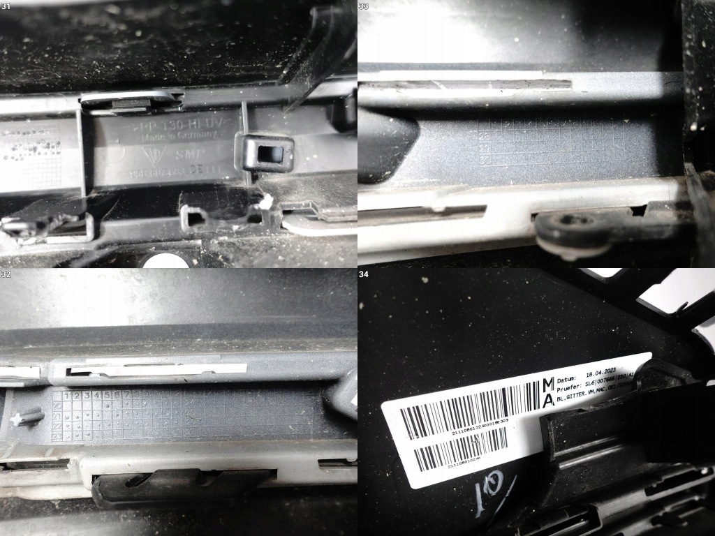 Porsche macan 95b gts drugi lift 21-24 бампер + решётка + спойлер перед Недорого