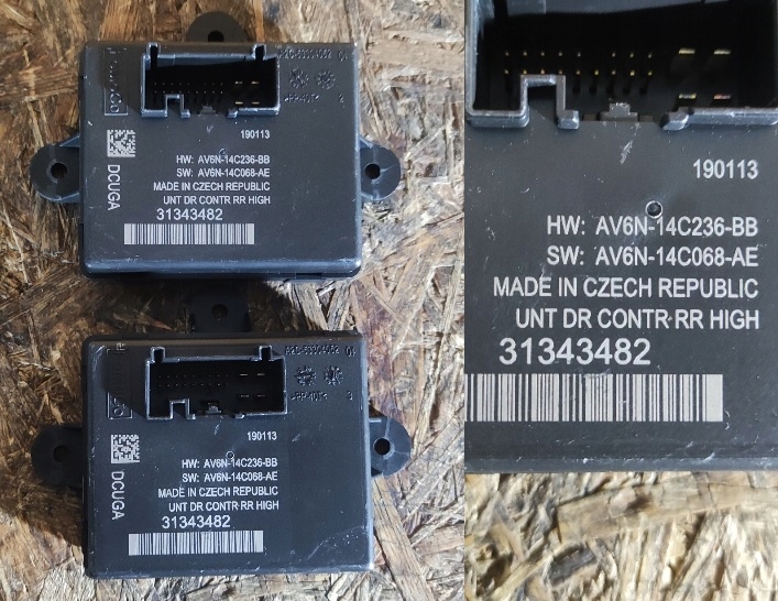 фото №1, Модуль дверь volvo s60 v60 xc60 31343482 гарантия