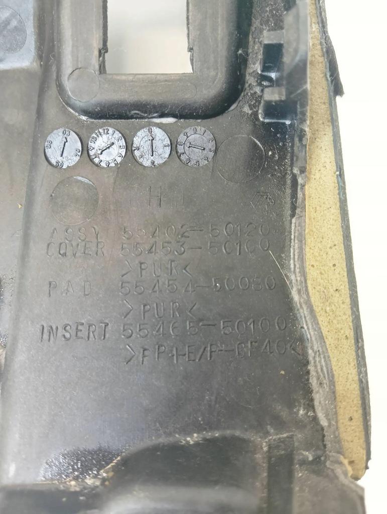 Lexus ls 430 ls430 2004 рестайлинг  элемент  панели приборной панели низ  консоль с Разборки