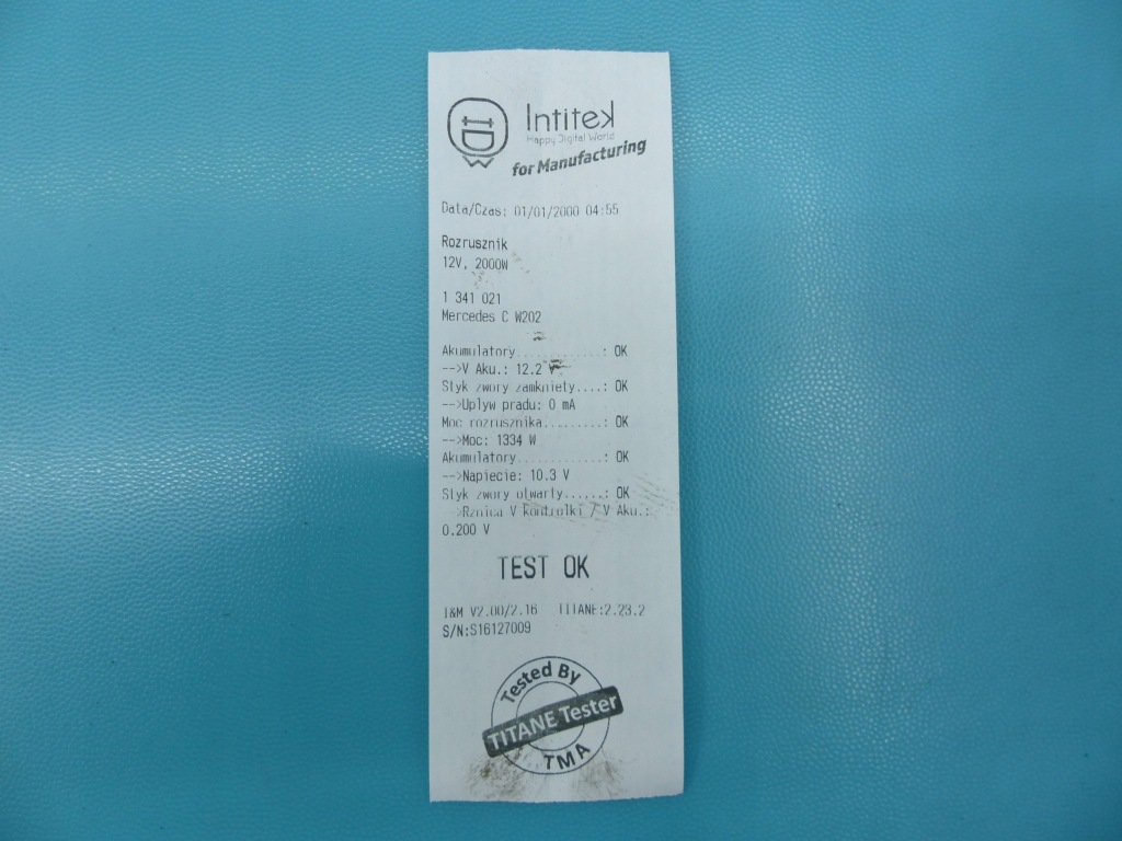 Test стартер mercedes w202 2.2d в Украине