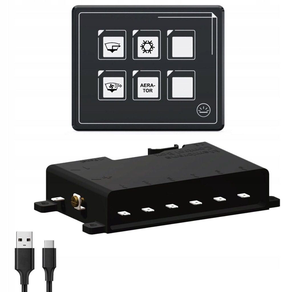 фото №1, Переключатель панельный rv 6-bitowy кнопка wod