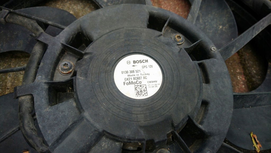 фото №6, Вентилятори ford transit mk8 ford transit custom gk218c607 gk21-8c607-ac