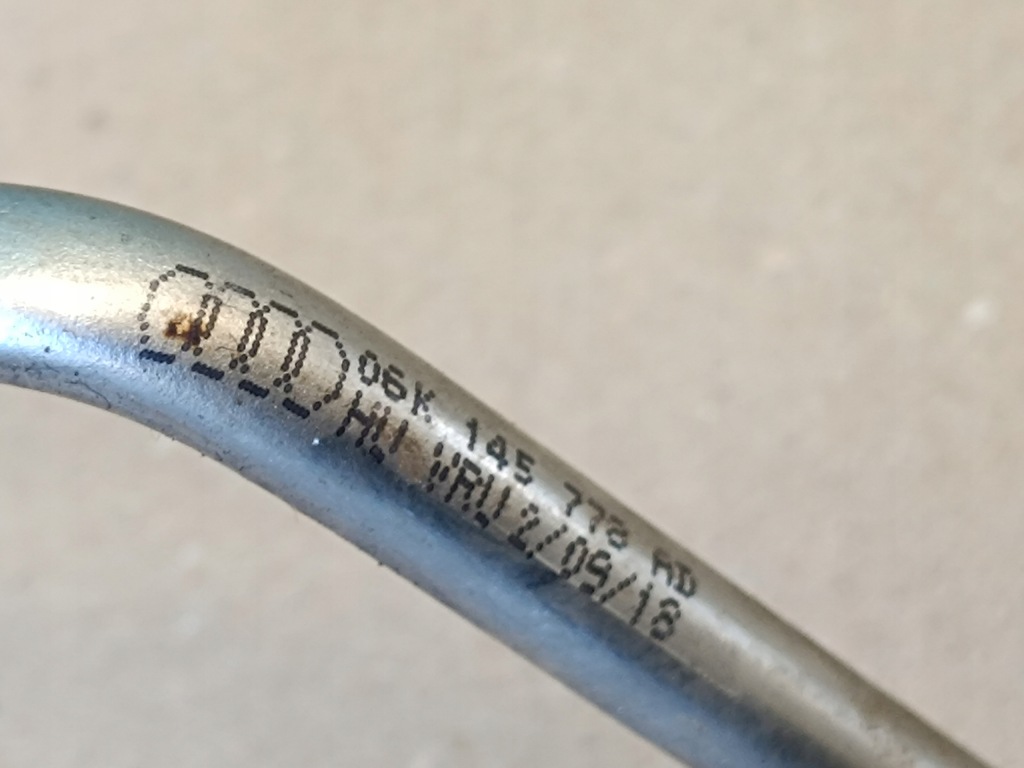 фото №8, Skoda superb 3 combi 2.0 tfsi 206kw 4x4 2018r шланг масляный турбины