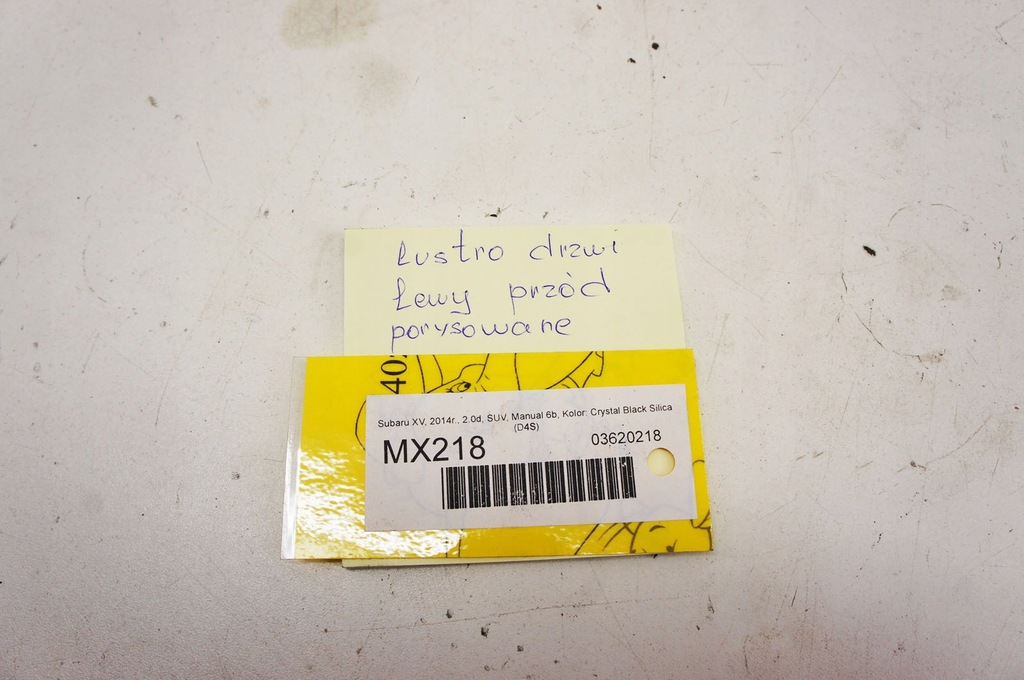 фото №9, Mx218 subaru xv i ^ зеркало левая d4s