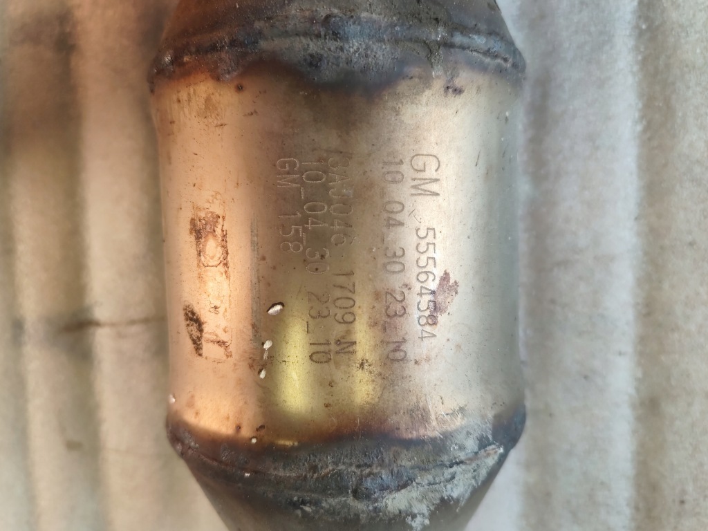 Каталізатор труба вихлопна opel a14nel b14nel gm 158 Зі Шроту