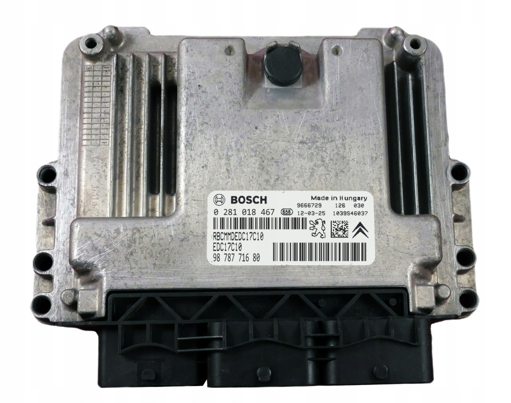 фото №1, Блок керування peugeot partner 0281018467 9878771680