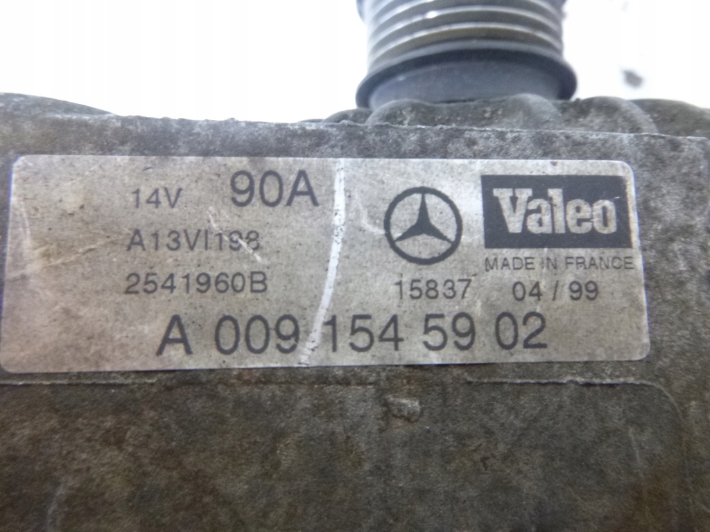 Генератор mercedes w170 2.0 1999r. a0091545902 Недорого