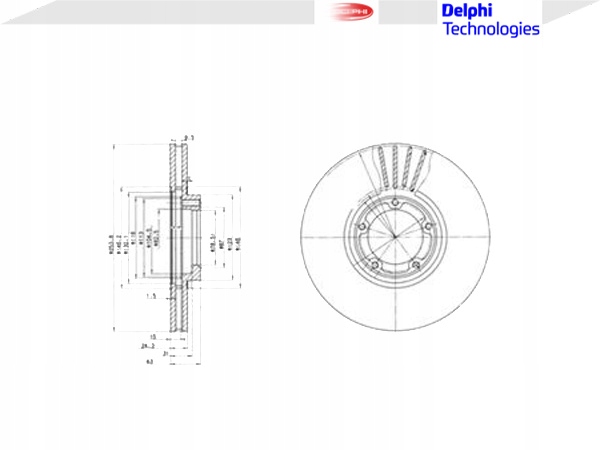 фото №3, Delphi диск ham.ford transit