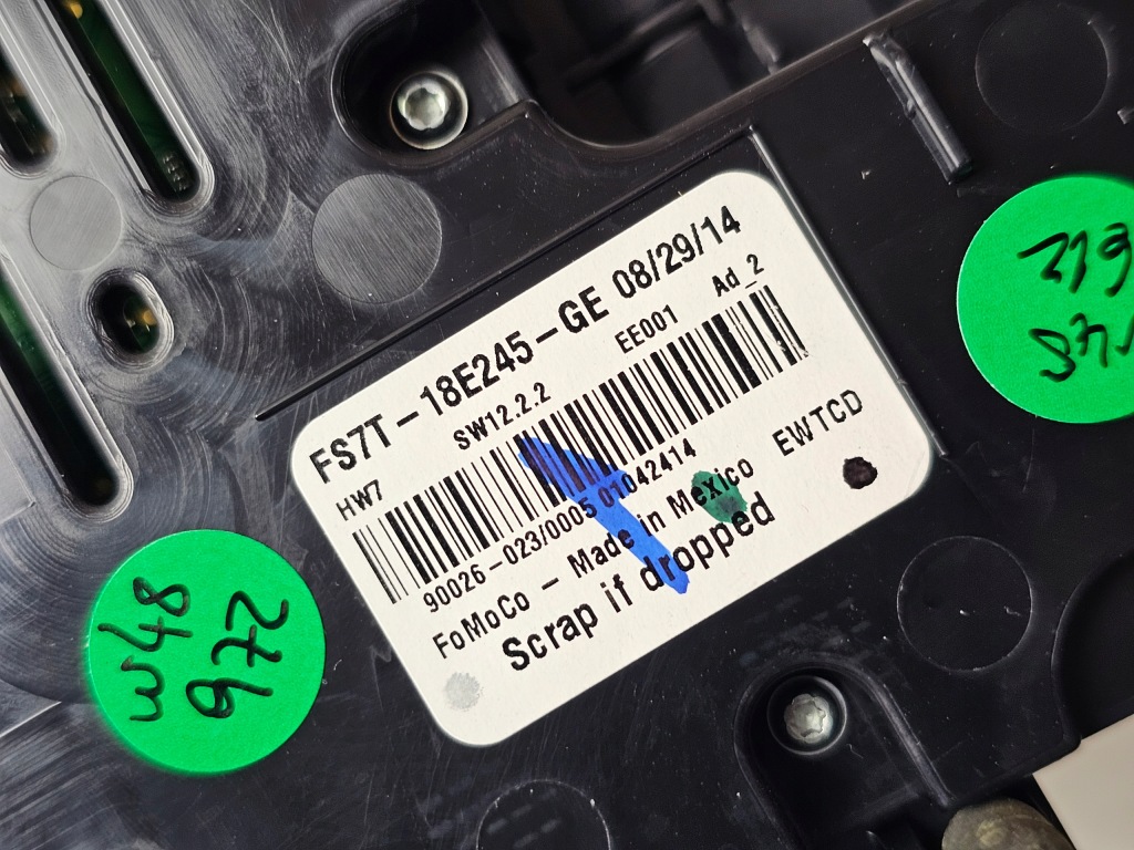 фото №5, Переключатель панель управление радио обдув защита рамка ford mondeo mk5 v