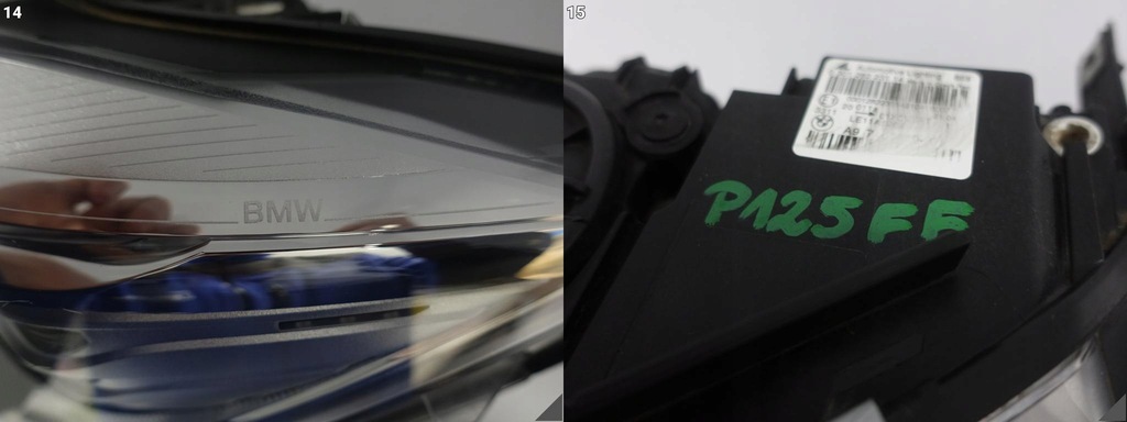 фото №15, Bmw 4 f32 f33 f36 m3 f80 m4 f82 13-17 лампа full led ліва перед комплектна