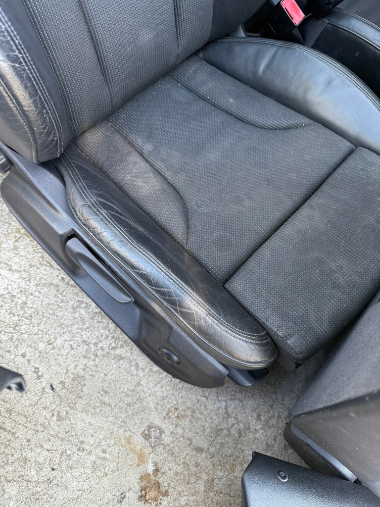 фото №13, Сиденья заднее сиденье обшивки kpl audi q5 8r s-line полукожа