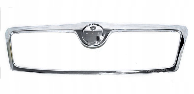 фото №1, Рамка решітка хром skoda octavia ii 04-12