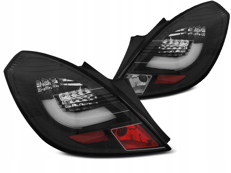 фото №1, Лампы задние opel corsa d 3d 06-14 black led bar