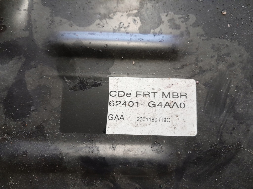 фото №6, Kia ceed iii / proceed подрамник подрамник 62401-g4aa0