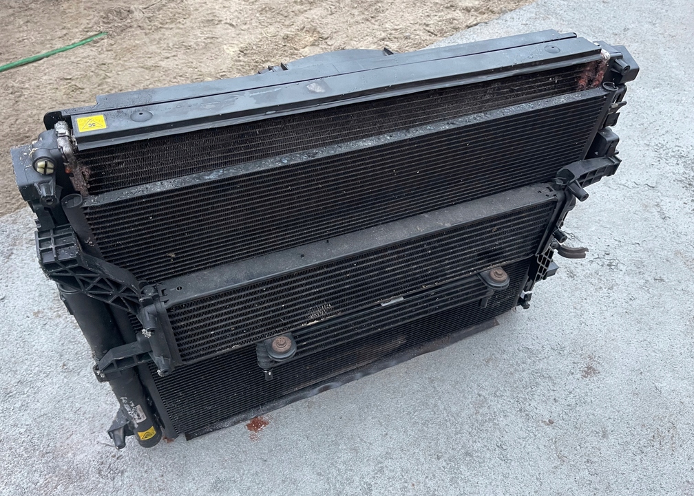 фото №1, Радиатор радиатор вентилятор комплект maserati ghibli 3.0 d