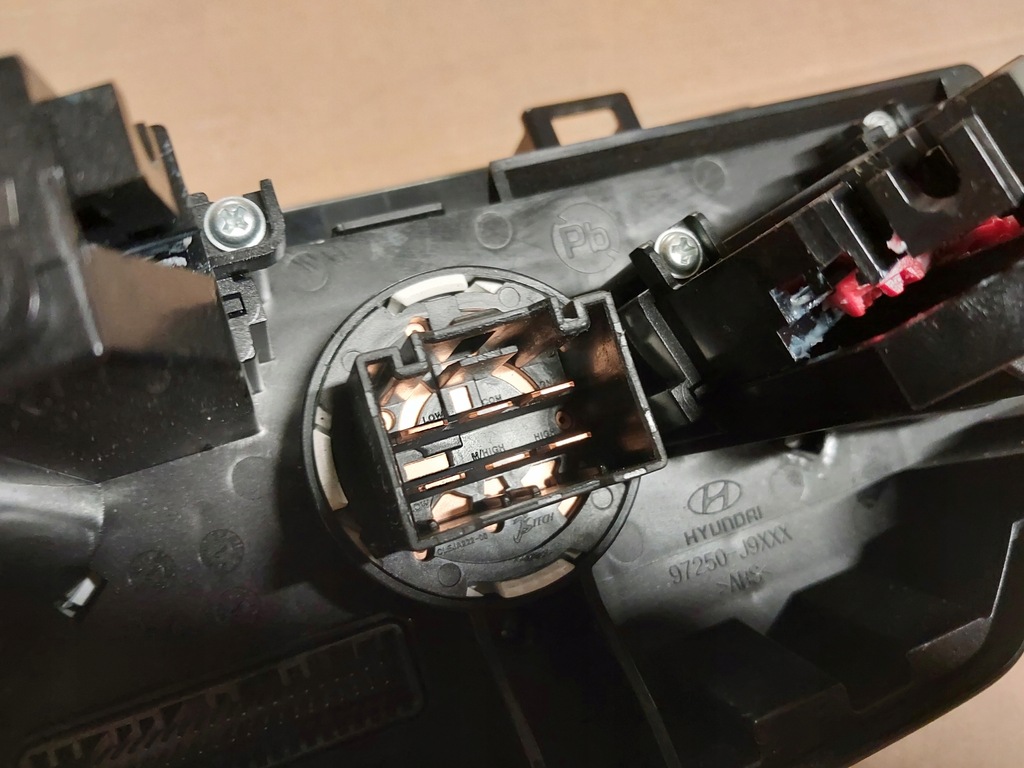 фото №9, Панель обдув кондиционера механическая коробка передач hyundai kona 97250-j9xxx