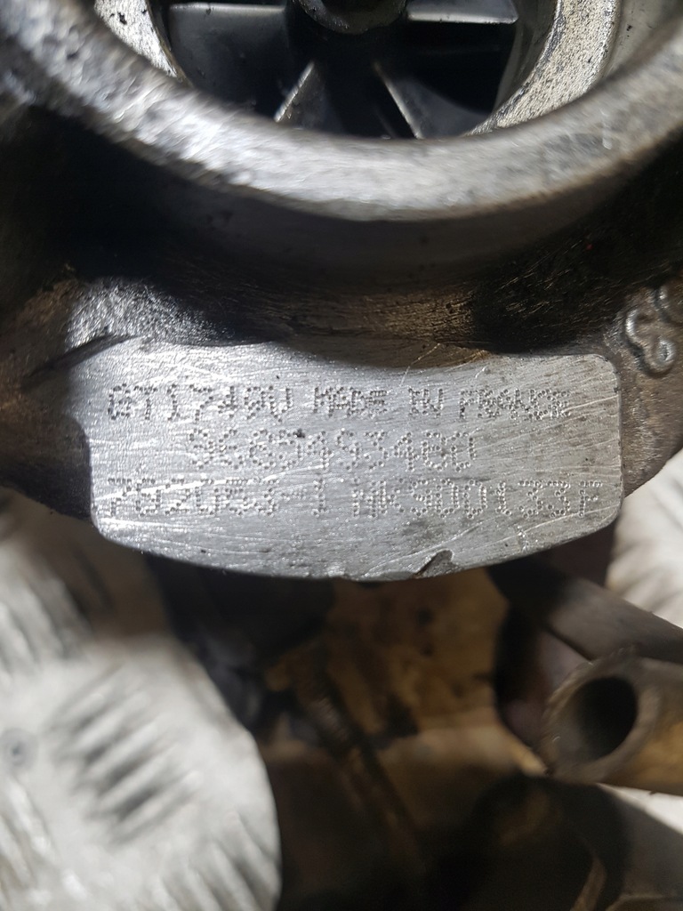 фото №7, Турбина турбонагнетатель peugeot 307