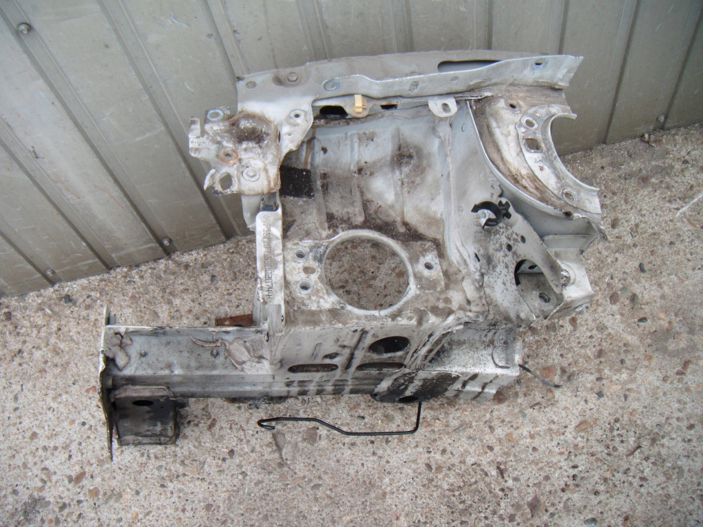 фото №2, Renault megane 2 ii 02-09 лонжерон рама подкрылок четверть - правый перед