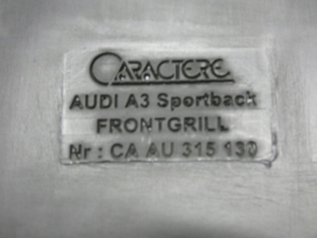 фото №5, Решітка радіатора, решітка радіатора audi a-3 8p przed liftem caractere