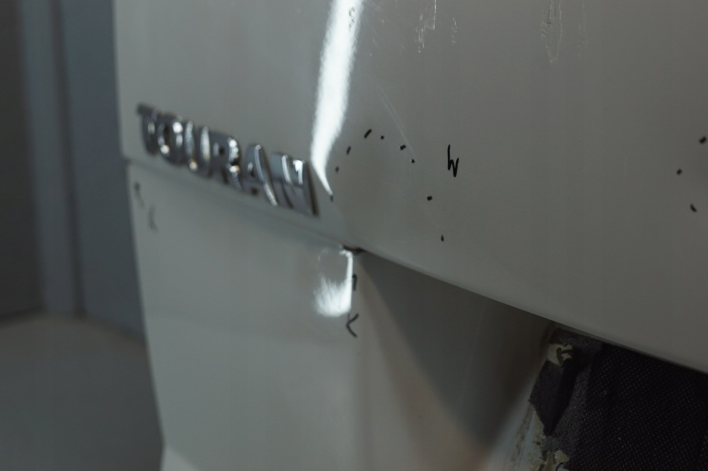 фото №9, Крышка багажника багажника задняя vw touran i lift