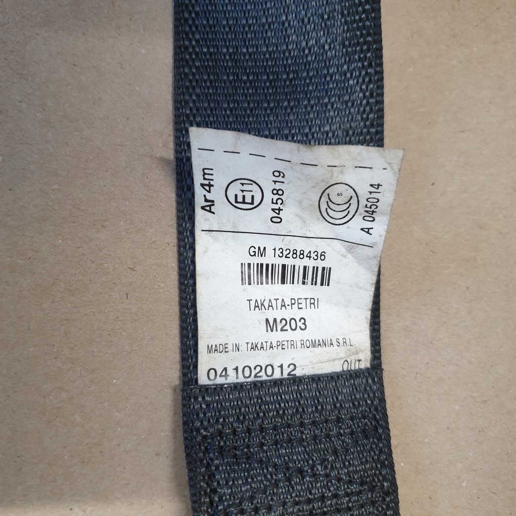 фото №7, Pas безопасности правый левый задняя opel insignia a