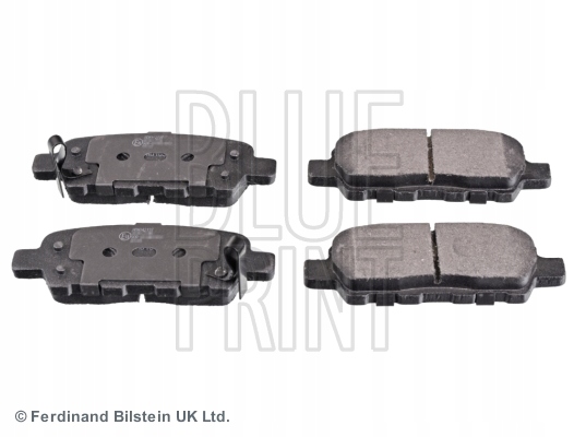 фото №1, Тормозные колодки тормозные задняя blue print adn142137