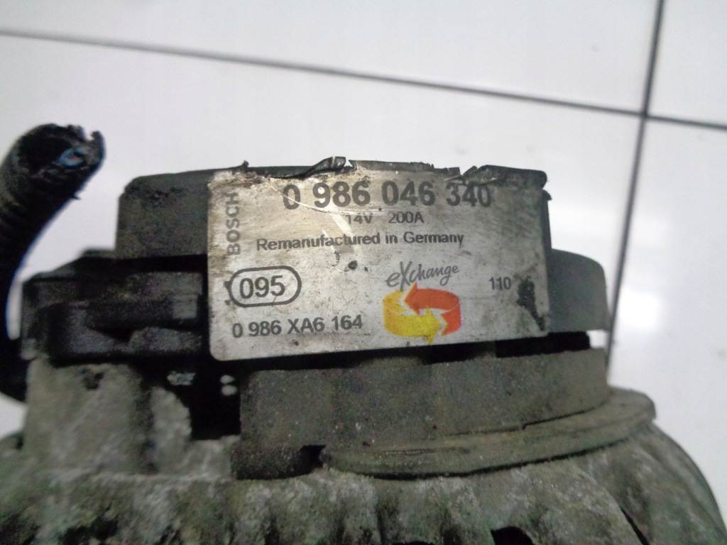Mercedes 3.2cdi генератор 0986046340 в Украине