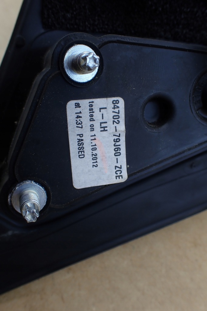 фото №14, Зеркало наружное левая suzuki sx4 i sedici 8470279j60 84702-79j60 3pin