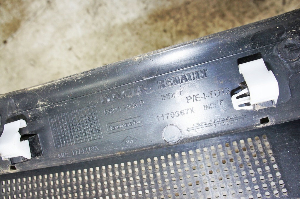 фото №7, Rj254 dacia duster ii жабо перед передні 668113292r