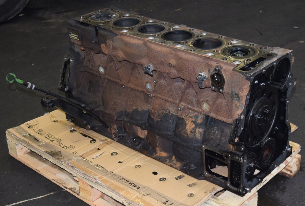 фото №7, Блок двигуна з ukł korbowo tłokowym man d2066 tga