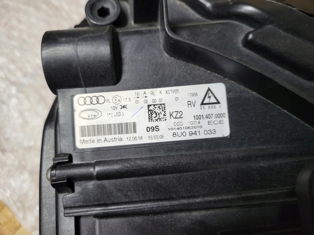 фото №8, Audi q3 q-3 8u0 lift full led лампа передняя перед левая