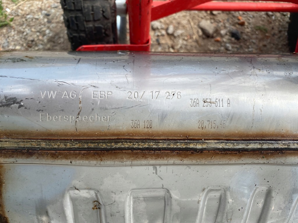 фото №11, Bentley bentayga w12 гасник вихлоп оригінальний номер 36a253611a