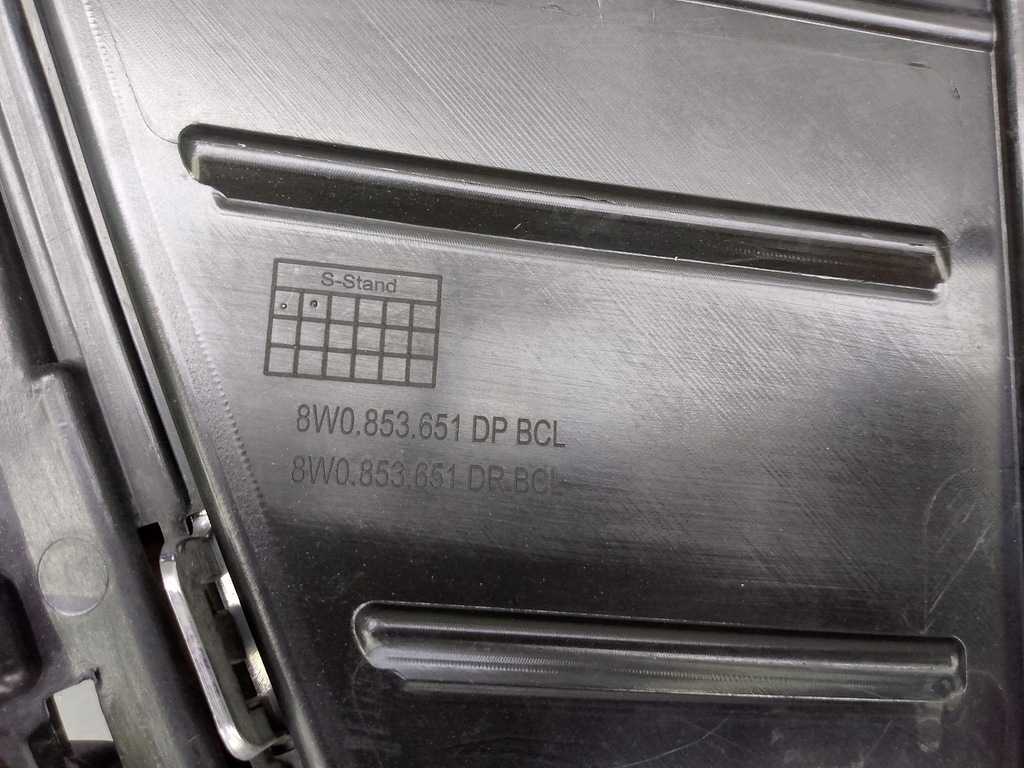 фото №10, Audi a4 b9 allroad lift 19- pdc решітка радіатора решітка радіатора радіатора перед 8w0853651dp ÷