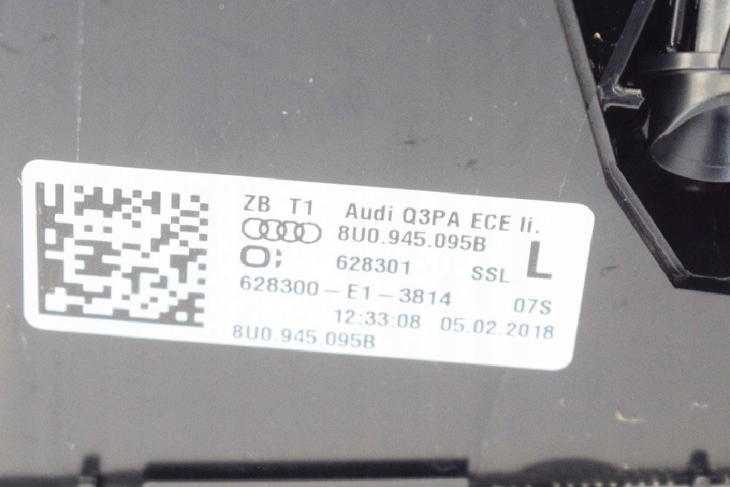 фото №7, Audi q3 8u лампа задняя левая 8u0945095d оригинальная nowa