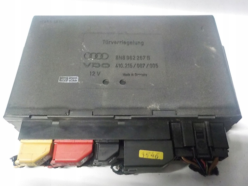 фото №1, Audi tt i 8n модуль комфорта 8n8962267b