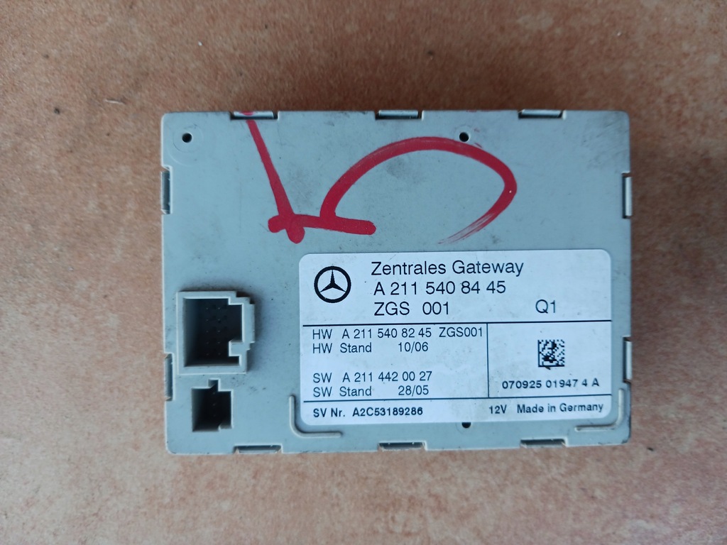 фото №1, Модуль шлюз mercedes w211 a2115408445