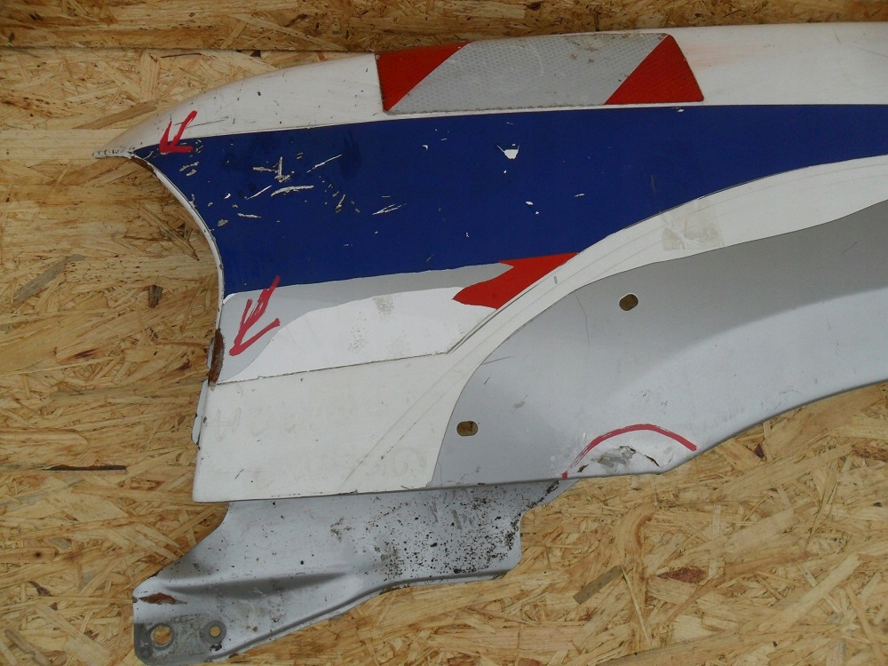 фото №12, Nissan navara d22 2003- крила лівий