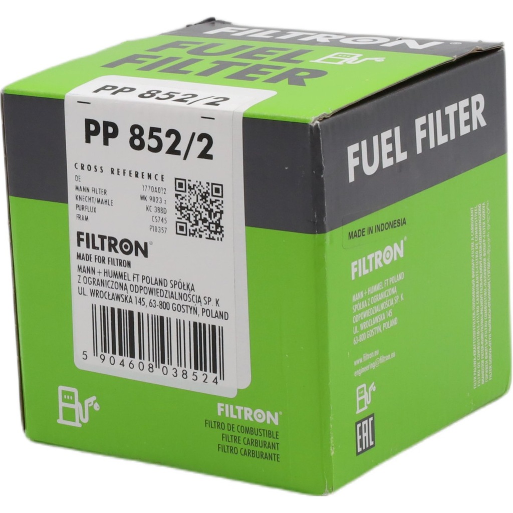 фото №16, Filtron фільтр пального mitsubishi l200 triton 2.5d 11.05-12.15